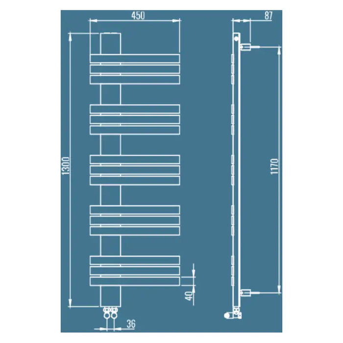 BATHROOM LINER ALUMINUM HYDRO TERM NEW GUARDIAN 15 - Лири за баня<<<Отопление за баня<<<Баня<<<Praktiker&&&Лири за