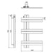 BATHROOM LINER ALUMINUM HYDRO TERM NEW GUARDIAN 6 - Лири за баня<<<Отопление за баня<<<Баня<<<Praktiker&&&Лири за
