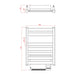 BATHROOM LINER ELECTRIC TEDAN ZINNIA 1500 - Лири за баня<<<Отопление за баня<<<Баня<<<Praktiker&&&Лири за