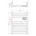 BATHROOM LINER ELECTRIC TEDAN ZINNIA 500 - Лири за баня<<<Отопление за баня<<<Баня<<<Praktiker&&&Лири за