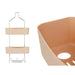 Bathroom Shelves Berilo Beige Metal Plastic 28 x 60 x 14 cm (6 Units) - Баня<<<Дом Градина<<<BigBuy&&&Аксесоари и