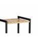Bathroom Shelves Berilo Black Natural 35 x 30 x 70 cm 35,2 x 70 x 30,2 cm - Баня<<<Дом Градина<<<BigBuy&&&Аксесоари и