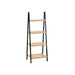 Bathroom Shelves Berilo Black Natural 40 x 109,3 x 30 cm - Баня<<<Дом Градина<<<BigBuy&&&Аксесоари и