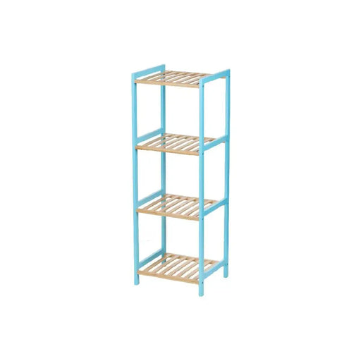 Bathroom Shelves Berilo Blue Natural 35 x 30 x 100 cm 35,2 x 100,2 x 30,2 cm - Баня<<<Дом Градина<<<BigBuy&&&Аксесоари