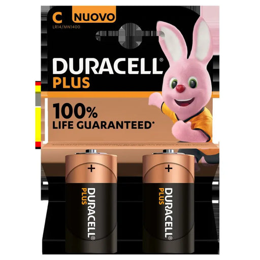 Batteries DURACELL LR14 K2 1,5 V LR14 (1 Unit) - Електроника Батерии<<<Компютри| Електроника<<<BigBuy&&&Алкални