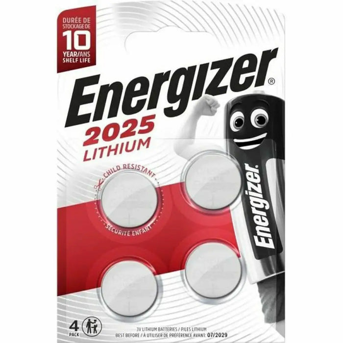 Batteries Energizer CR2025 3 V CR2025 (4 Units) - Алкални батерии<<<Електроника Батерии<<<Компютри|
