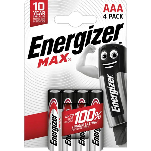 Batteries Energizer LR03 1,5 V AAA (4 Units) - Алкални батерии<<<Електроника Батерии<<<Компютри|