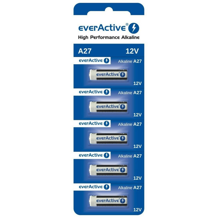 Batteries EverActive 27A 12 V (5 Units) - Алкални батерии<<<Електроника Батерии<<<Компютри|