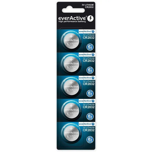 Batteries EverActive CR2032 (5 Units) - Алкални батерии<<<Електроника Батерии<<<Компютри|