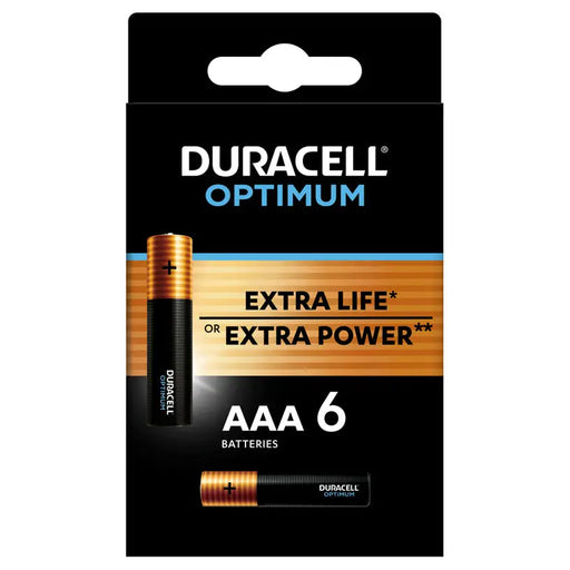 BATTERIES OPTIMUM AAA X6 DURACELL OPTIMUM AAA X6 - Батерии<<<Батерии и фенери<<<Осветление<<<Praktiker&&&Батерии и
