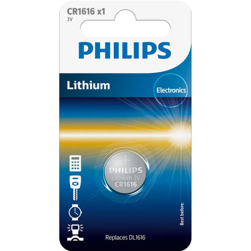 Batteries Philips CR1616/00B - Батерии<<<Аксесоари за телевизори<<<Аксесоари<<<TechMart