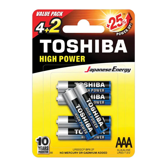 BATTERIES TOSHIBA AAA LR03 - Батерии<<<Батерии и фенери<<<Осветление<<<Praktiker&&&Батерии и зарядни<<<Дом и