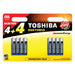 BATTERIES TOSHIBA BLUELINE AAA LR3 - Батерии<<<Батерии и фенери<<<Осветление<<<Praktiker&&&Батерии и зарядни<<<Дом и