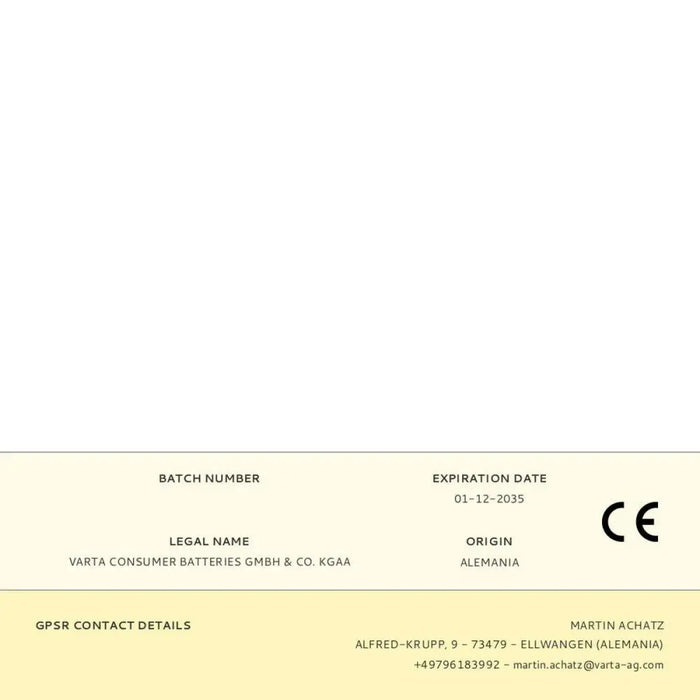 Batteries Varta alkalina longlife power aa - lr06 1,5 V AA LR06 (24 Pieces) (24 Units) - Електроника