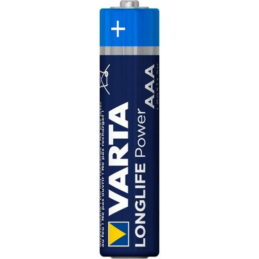 Batteries Varta Long Life Power 1,5 V AAA LR3 LR03 - Електроника Батерии<<<Компютри| Електроника<<<BigBuy&&&Алкални
