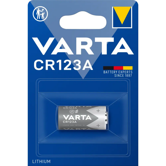 Batteries Varta PROF. LITHIUM CR123A BLI 1 - Батерии<<<Аксесоари за телевизори<<<Аксесоари<<<TechMart&&&Електроника