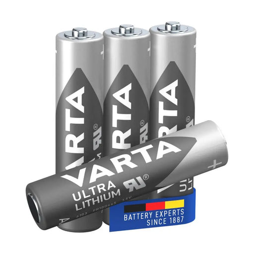 Batteries Varta Ultra Lithium (4 Pieces) - Електроника Батерии<<<Компютри| Електроника<<<BigBuy&&&Алкални