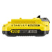 BATTERY 18 V 2 AH STANLEY SFMCB202-XJ - Батерии и зарядни<<<Шлайф машини<<<Инструменти и
