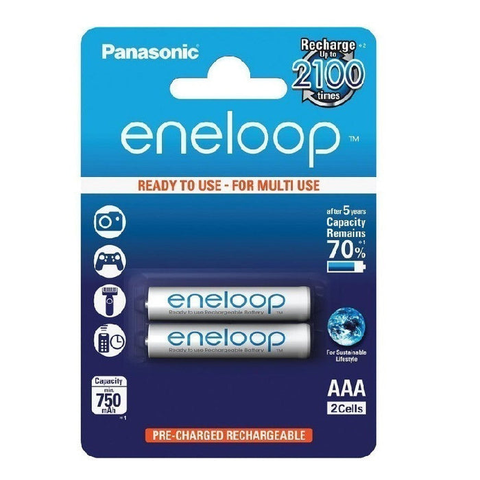 BATTERY AAA 750 2BP ENELOOP - Батерии<<<Батерии и зарядни устройства<<<AmperelB2B