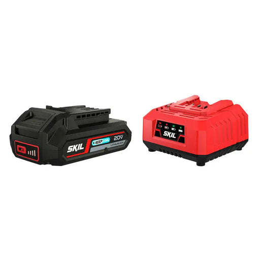 BATTERY AND CHARGER 18 V 2.5 AH SKIL KEEP COOL BC1E3110AA - Батерии и зарядни<<<Шлайф машини<<<Инструменти и