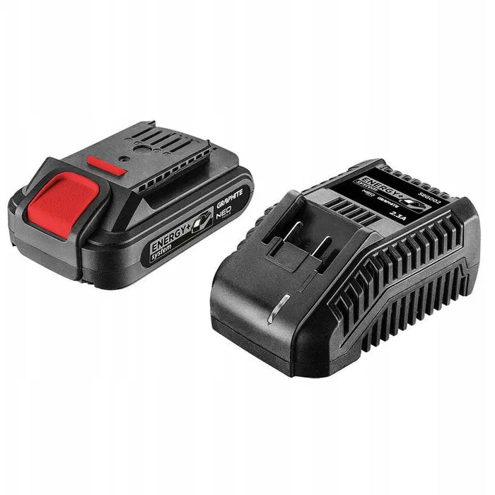 BATTERY AND CHARGER 18 V 2 AH GRAPHITE ENERGY+ SYSTEM 58GE131 - Батерии и зарядни<<<Шлайф машини<<<Инструменти и