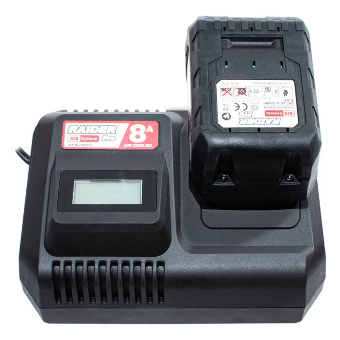 BATTERY AND CHARGER 20 V 6 AH RAIDER PRO R20 SYSTEM - Батерии и зарядни<<<Шлайф машини<<<Инструменти и
