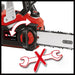 BATTERY BRUSHLESS CHAIN SAW EINHELL GP-LC 36/35 Li 36 V WITHOUT BATTERY AND CHARGER BAR LENGTH 35.00 cm - Електрически