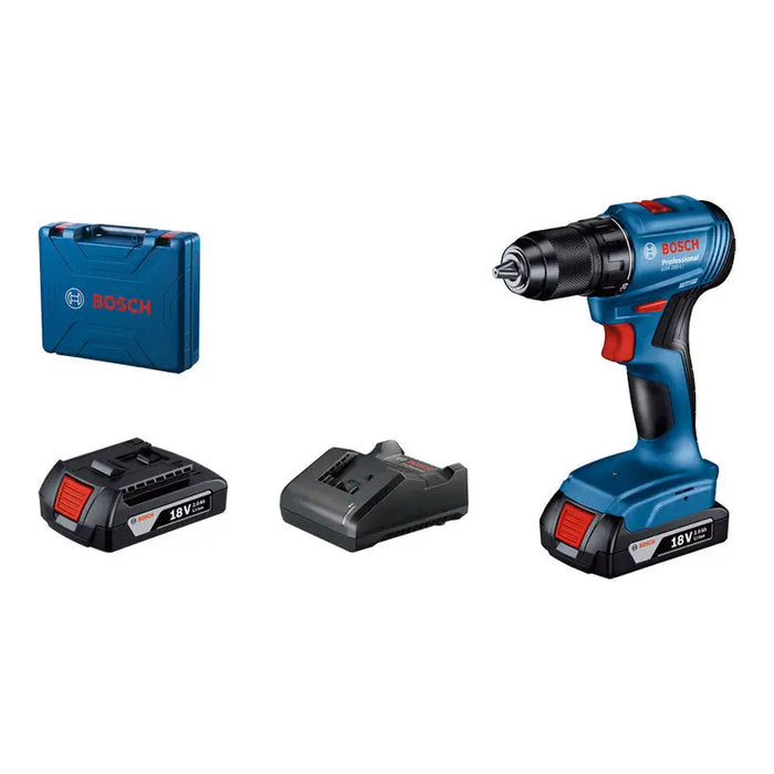BATTERY BRUSHLESS DRILL BOSCH PROFESSIONAL GSR 185 Li 18 V 50.00 nm NUMBER OF BATTERIES 2 2.00 Ah SUITCASE