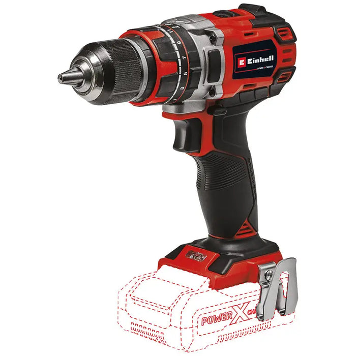 BATTERY BRUSHLESS IMPACT DRILL EINHELL TP-CD 18/50 18 V 50.00 nm WITHOUT BATTERY AND CHARGER - Акумулаторни бормашини и