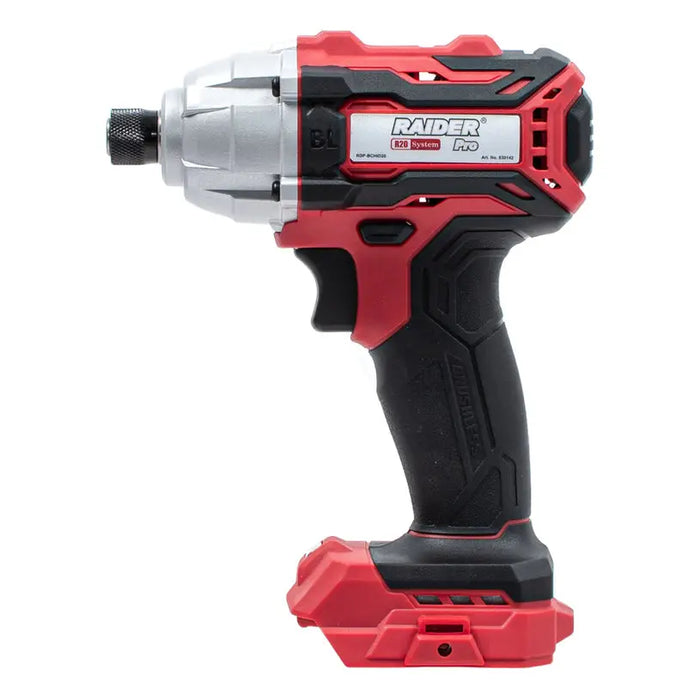 BATTERY BRUSHLESS IMPACT DRIVER RAIDER PRO RDP-BCHID20 20 V 180.00 nm WITHOUT BATTERY AND CHARGER - Акумулаторни
