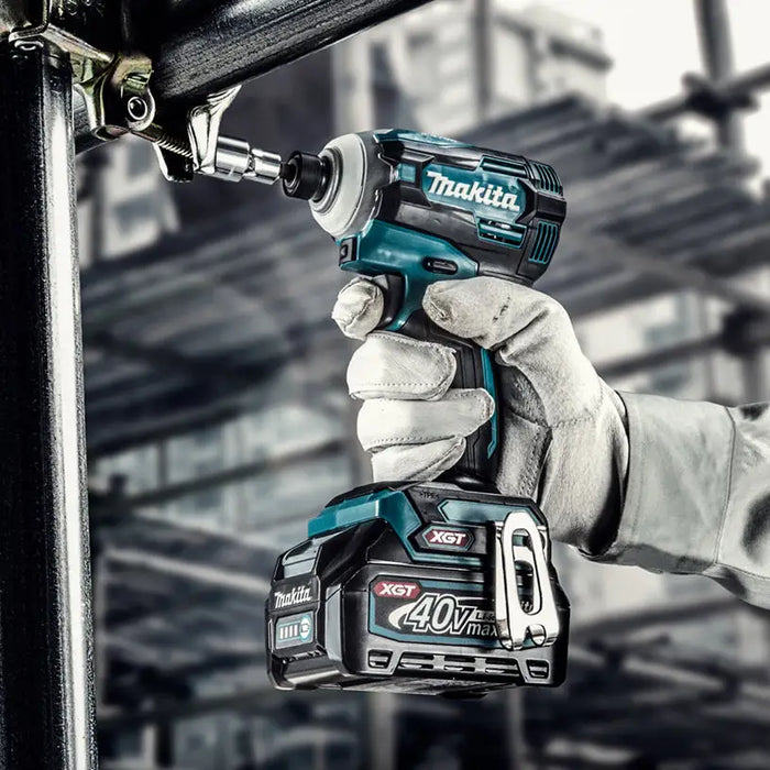 BATTERY BRUSHLESS IMPACT SCREWDRIVER MAKITA TD001GD201 40 V 220.00 nm NUMBER OF BATTERIES 2 2.00 Ah SUITCASE