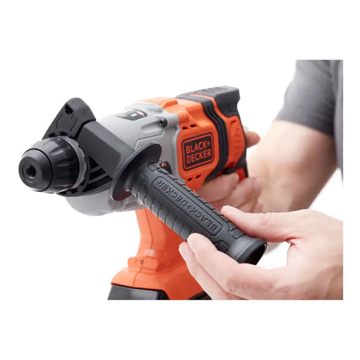 BATTERY BRUSHLESS PUNCH BLACK&DECKER BCD900M1K-QW 18 V 1.20 J SDS PLUS NUMBER OF BATTERIES 1 4.00 Ah CASE