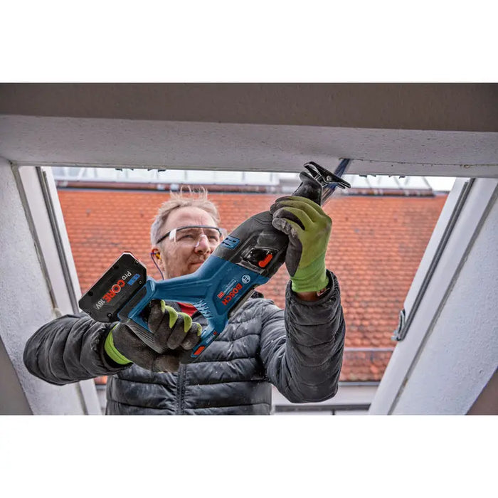 BATTERY BRUSHLESS SANITARY SAW BOSCH PROFESSIONAL GSA 185-LI SOLO - Саблени триони<<<Триони и циркуляри<<<Инструменти и