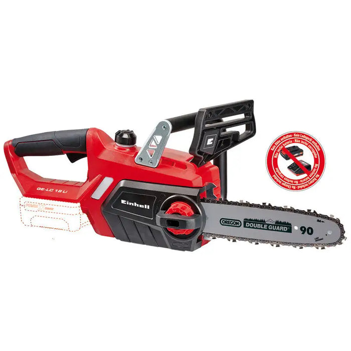 BATTERY CHAINSAW EINHELL GE-LC 18/25 LI 18 V WITHOUT BATTERY AND CHARGER BAR LENGTH 25.00 cm - Електрически и