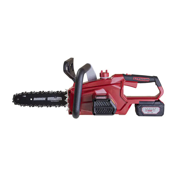 BATTERY CHAINSAW RAIDER PRO RDP-SCHS20 20 V NUMBER OF BATTERIES 1 3.00 Ah BAR LENGTH 25.00 cm - Електрически и