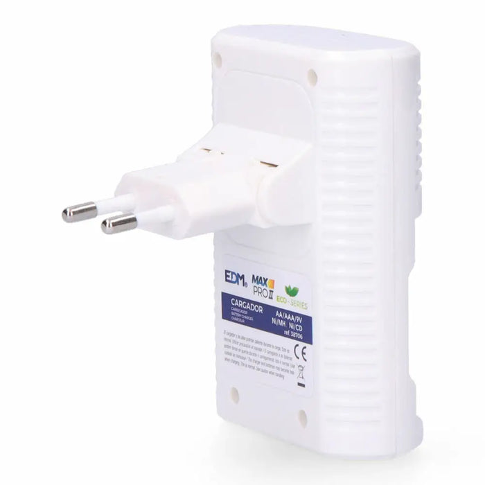 Battery charger EDM 38706 4 Batteries - Електроника Батерии<<<Компютри| Електроника<<<BigBuy&&&Зарядни за