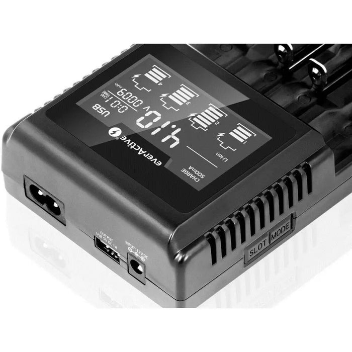 Battery charger EverActive UC-4000 - Зарядни за Батерии<<<Електроника Батерии<<<Компютри|