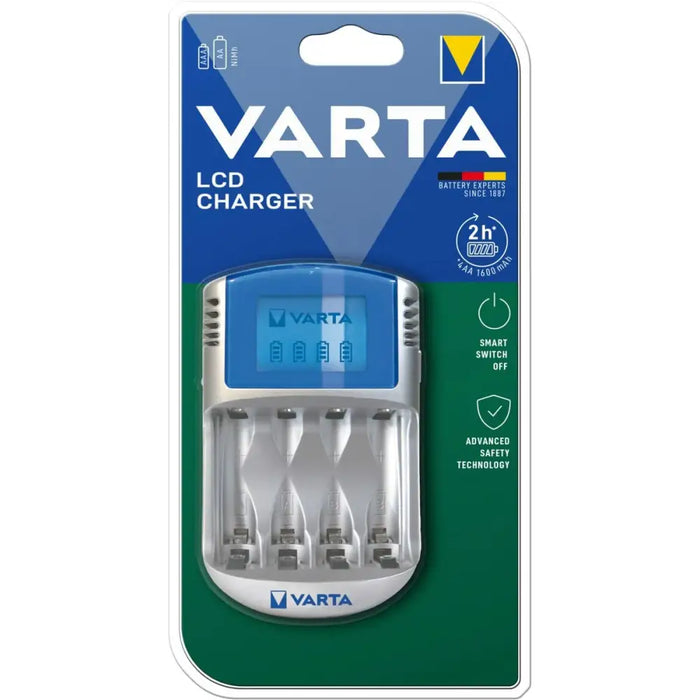 Battery charger Varta 4 Batteries AA/AAA 12 V - Електроника Батерии<<<Компютри| Електроника<<<BigBuy&&&Зарядни за