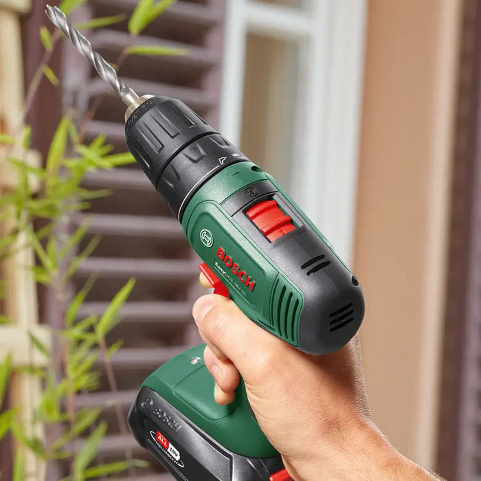 BATTERY DRILL BOSCH EASYDRILL 18V-38 18 V 38.00 nm NUMBER OF BATTERIES 1 2.00 Ah SUITCASE - Акумулаторни бормашини и