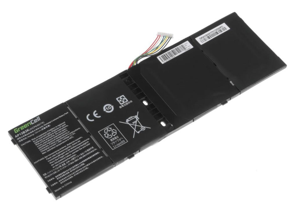 Battery for laptop GREEN CELL Acer Aspire V5-552 V5-572 V5-573 V7-581 R7-571 15V 3560mAh - Батерии за лаптопи<<<Батерии