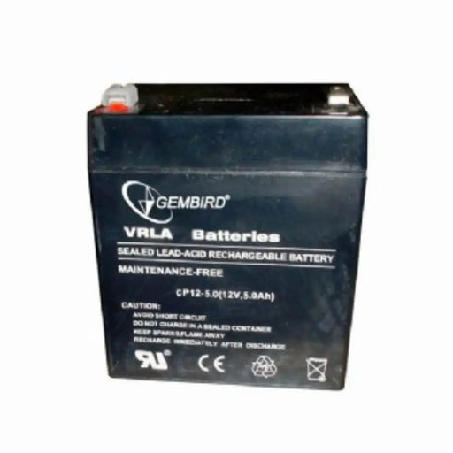 Battery for Uninterruptible Power Supply System UPS GEMBIRD 12V 5Ah 5 Ah 12 V 5 V - Електроника Периферни и резервни