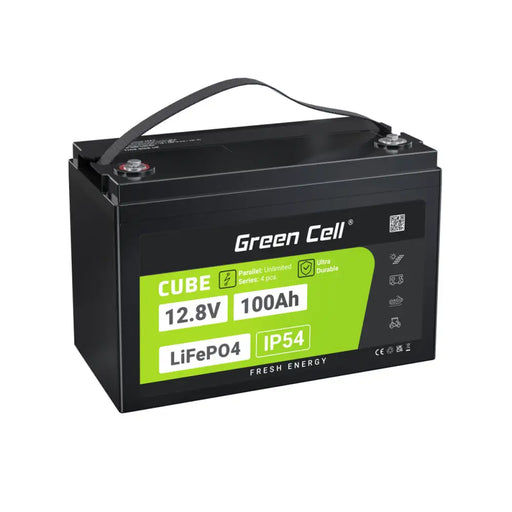 Battery for Uninterruptible Power Supply System UPS Green Cell LFPGC12V100AH 100 Ah - SAI<<<Електроника Периферни и