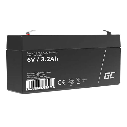 Battery for Uninterruptible Power Supply System UPS Green Cell AGM14 6 V - Batteries<<<Rechargeable batteries<<<IT