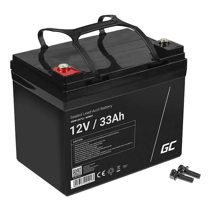 Battery for Uninterruptible Power Supply System UPS Green Cell AGM21 33 Ah 12 V - Batteries<<<Rechargeable