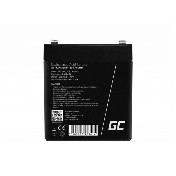 Battery for Uninterruptible Power Supply System UPS Green Cell AGM44 45 Ah 12 V - SAI<<<Електроника Периферни и