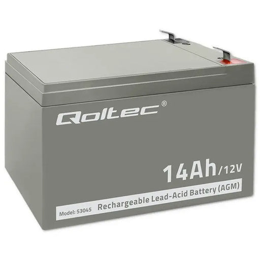 Battery for Uninterruptible Power Supply System UPS Qoltec 53045 14000 mAh 12 V - BatteriesZSI-AKU<<<Emergency power