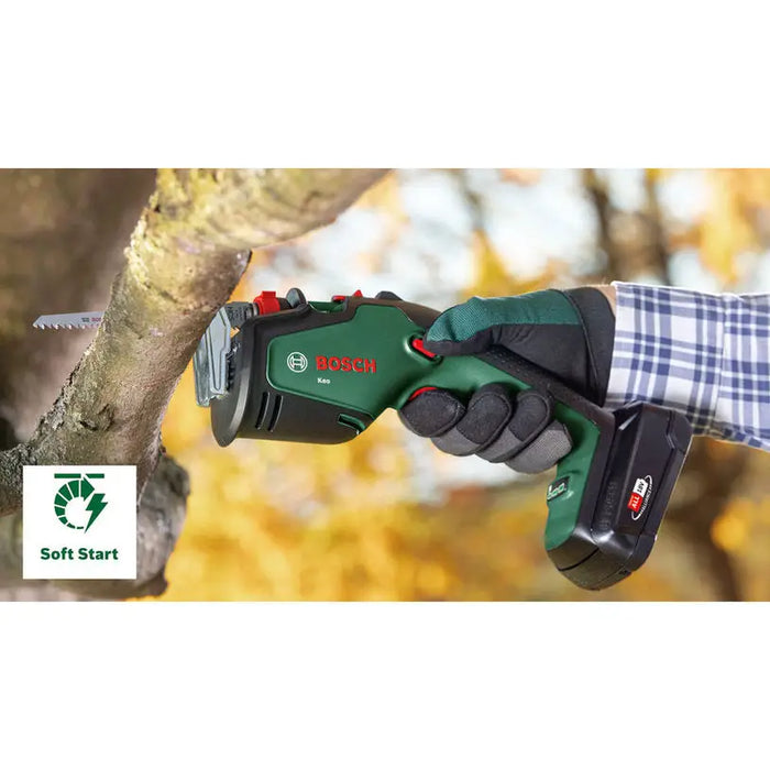 BATTERY GARDEN SAW BOSCH KEO 18 V WITHOUT BATTERY AND CHARGER - Електрически и акумулаторни верижни триони<<<Градински