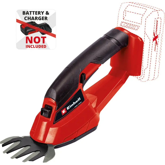 BATTERY GRASS SHEAR EINHELL GC-CG 18/1 Li 18 V WORKING WIDTH WITH GRASS BLADE 100 mm - Акумулаторни ножици и