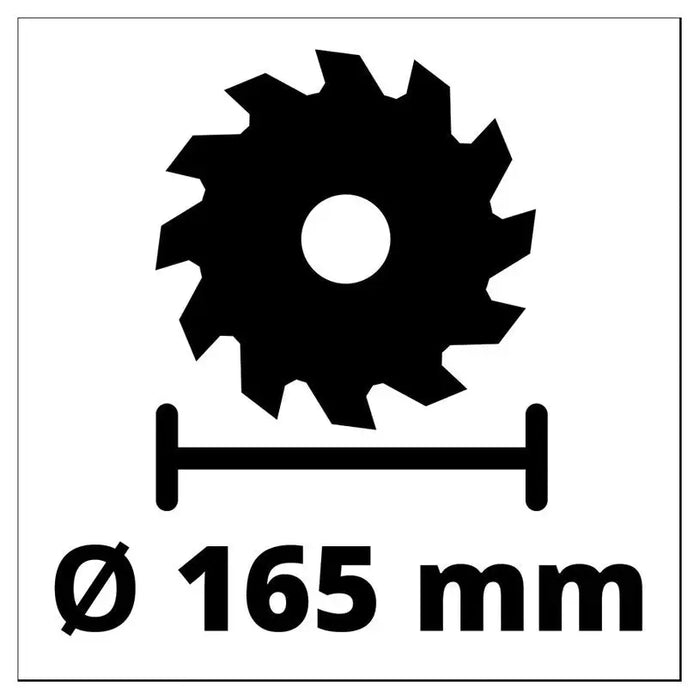 BATTERY HAND CIRCULAR EINHELL TE-CS 18/165-1 Li - Ръчни циркуляри<<<Триони и циркуляри<<<Инструменти и
