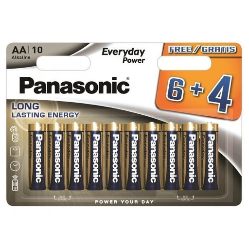 BATTERY LR6/10BW 6 + 4F EPS EVERYDAY POWER PANASONIC - Батерии<<<Батерии и зарядни устройства<<<AmperelB2B